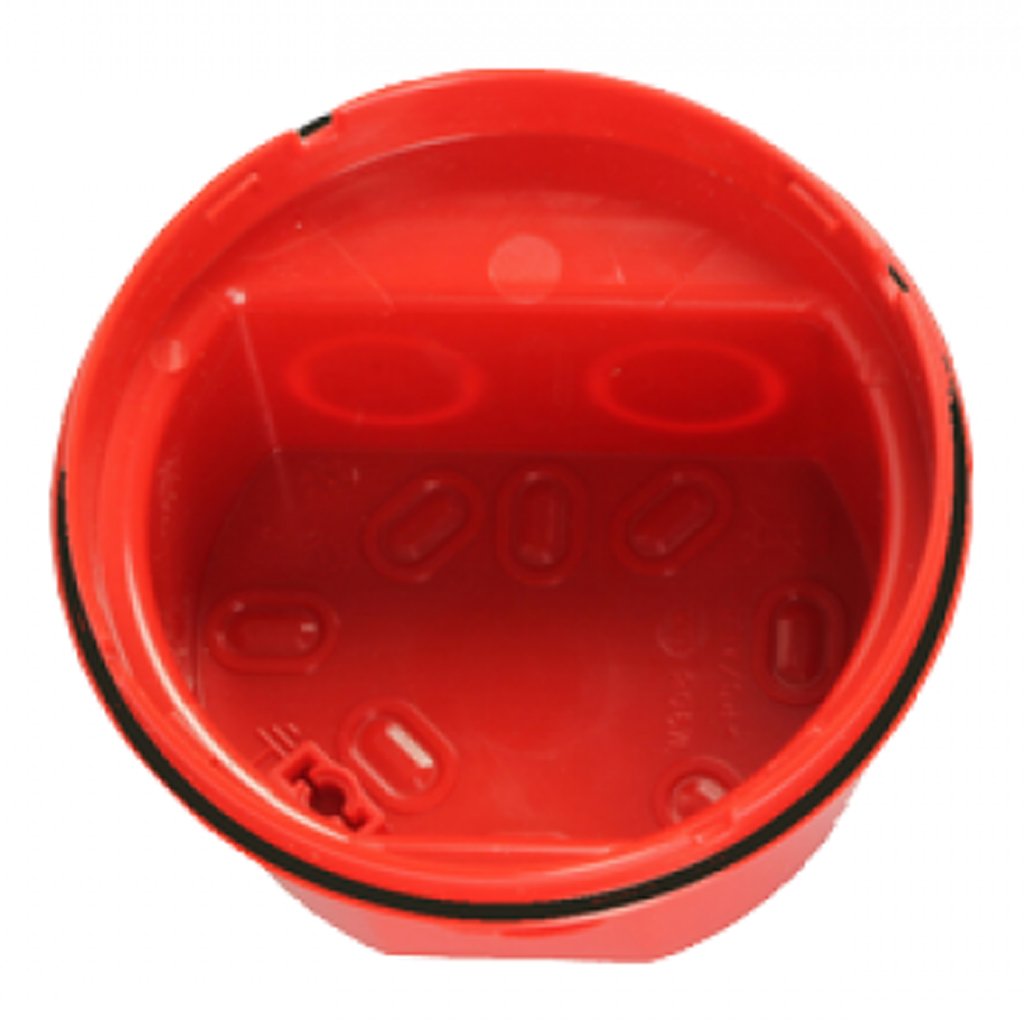 NOTIFIERPaquete de 5 bases altas color rojo IP65 para repuesto de dispositivos serie ENScape CWSx-Ry-zz