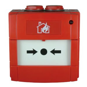 NOTIFIERPulsador de alarma analógico con aislador. IP67