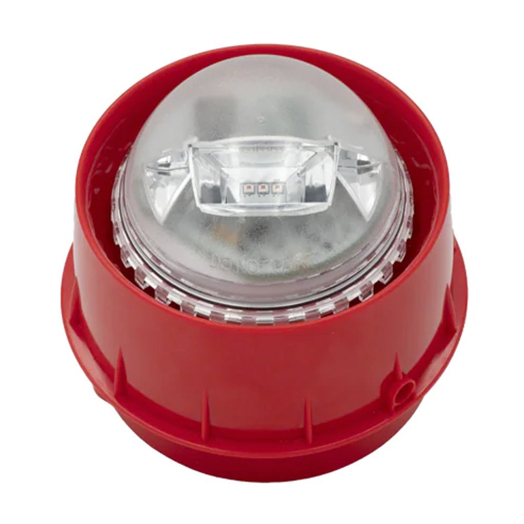 NOTIFIERSirena direccionable con flash rojo y aislador incorporado EN54/23 Categoría W