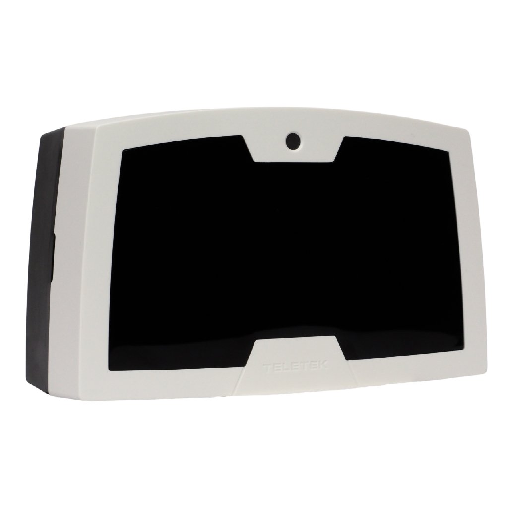 TELETEKBarrera convencional compatible con paneles MAG y sistemas de terceros. Alcance de 50 a 120 metros. IP65