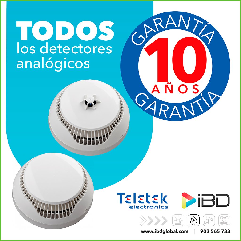 Detector analógico óptico-térmico. Requiere base B124 no incluida - Imagen 2