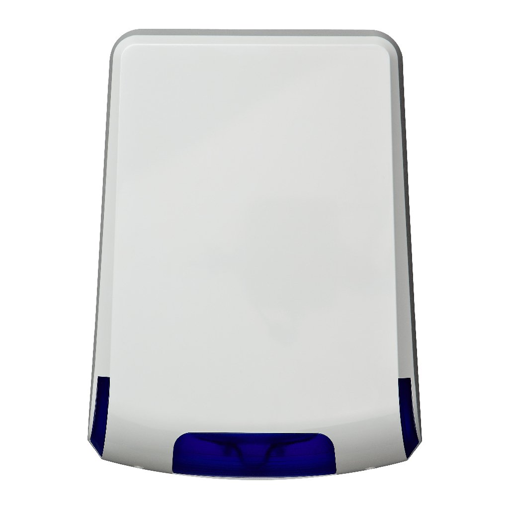 Sirena Exterior Flasch Azul Vertical. Batería integrada 9V. Grado 3 - Imagen 2