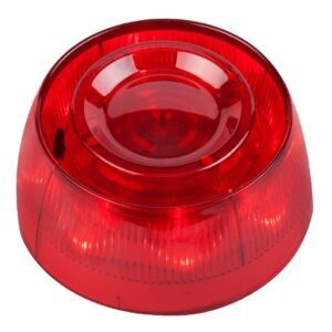 TELETEKSirena con flash. Color rojo. Requiere base standard no incluida