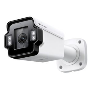 TP-LinkBullet IP VIGI 4MP H265+ WDR IR60m 2.7-13.5mm IP67 ONVIF SD Mic PoE