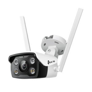TP-LinkBullet IP VIGI Wi-Fi 4MP H265+ DWDR IR30m 4mm IP66 ONVIF SD Mic