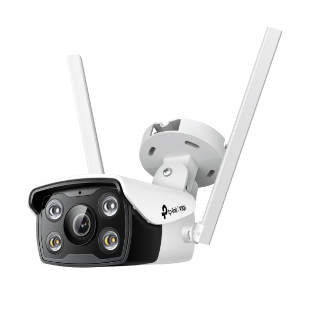 TP-LinkBullet IP VIGI Wi-Fi 4MP H265+ DWDR IR30m 4mm IP66 ONVIF SD Mic