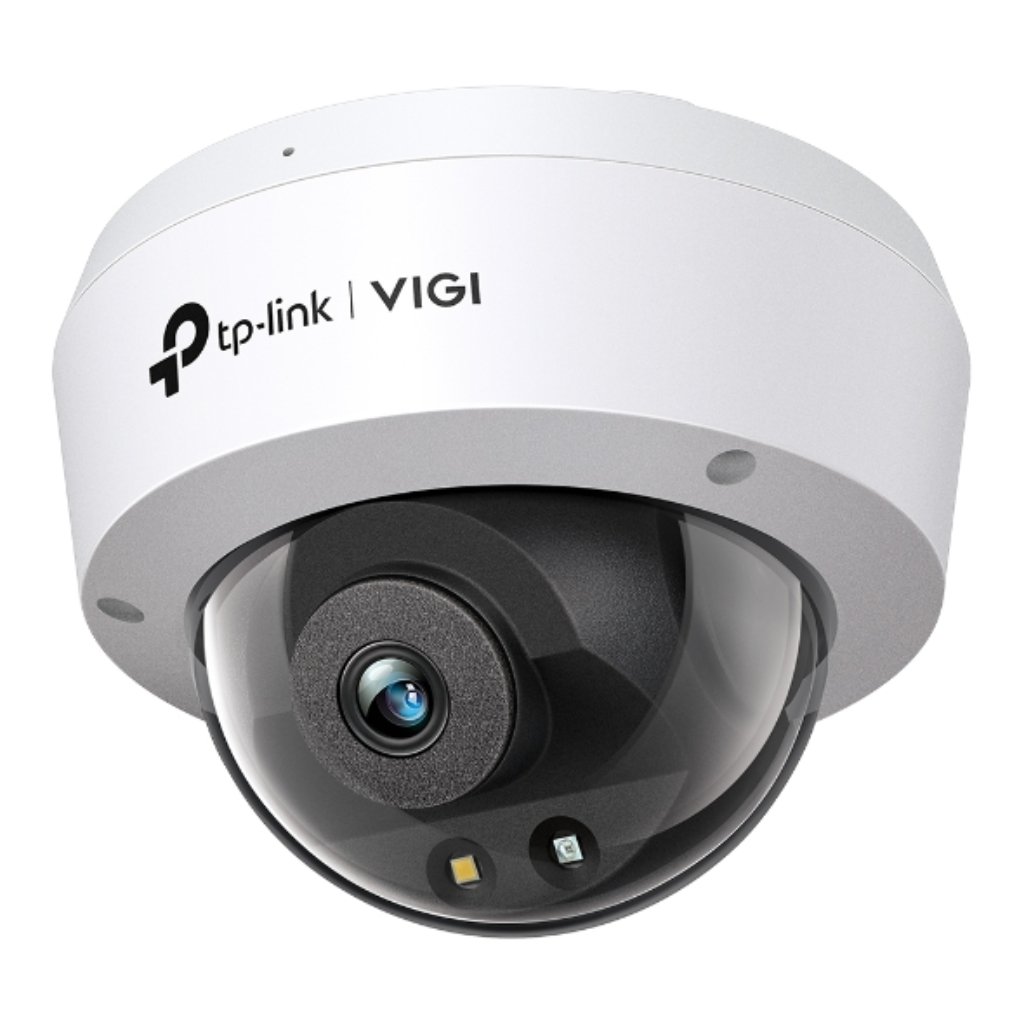 TP-LinkDomo IP VIGI 4MP H265+ DWDR IR30m 2.8mm IP67 IK10 ONVIF SD Mic PoE