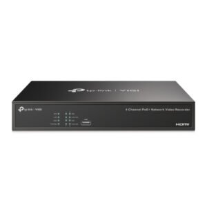 TP-LinkNVR VIGI 4ch 80Mbps H265+ 4K HDMI PoE+ 1HDD