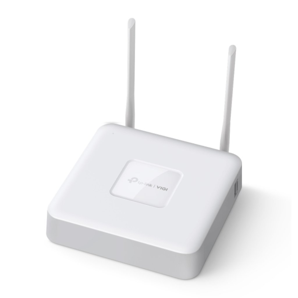 TP-LinkNVR VIGI 8ch 80Mbps H265+ 4K HDMI PoE+ 1HDD WiFi Antena Dual