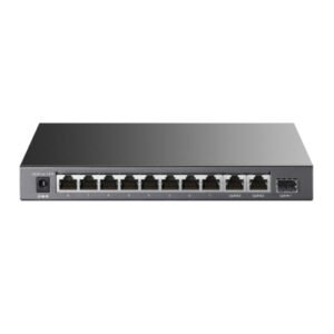 TP-LinkSwitch 8 puertos 10/100 Mbps + 3 puertos Gigabit. PoE+ en 8 puertos