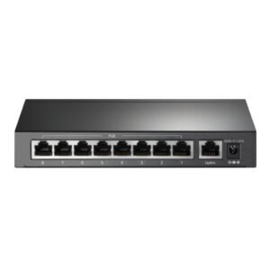 TP-LinkSwitch 9 puertos a 10/100 Mbps con PoE+ de 8 puertos
