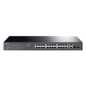 TP-LinkSwitch Easy Smart de 28 Puertos Gigabit con PoE + de 24 puertos