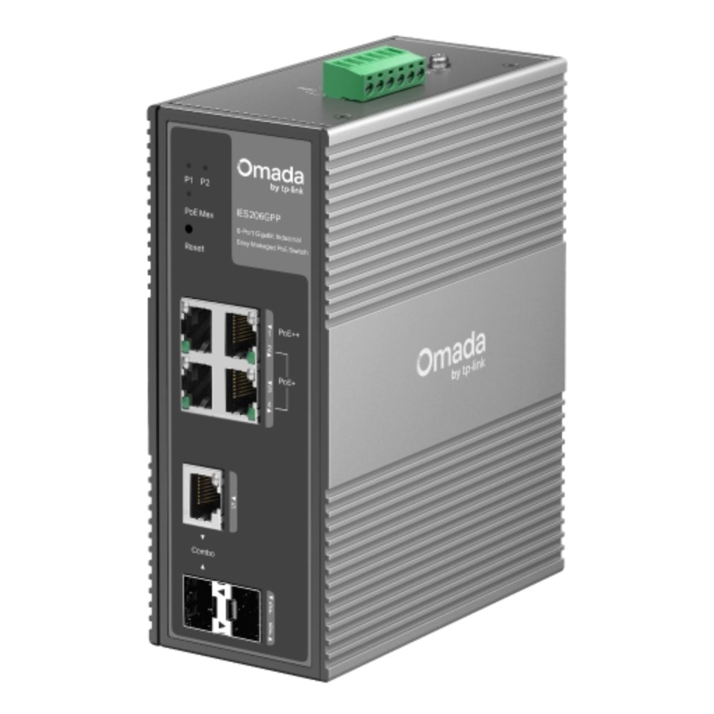 TP-LinkSwitch Industrial Omada Gigabit 6 Puertos