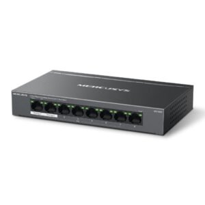 TP-LinkSwitch Mercusys 8 puertos Gigabit con 7 puertos PoE+