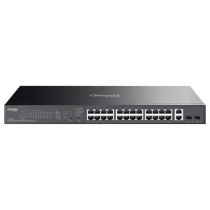 TP-LinkSwitch Omada 28 Puertos Gigabit con 24 Puertos PoE+ Gestionable