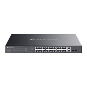 TP-LinkSwitch Omada Agile 28 Puertos Gigabit con 24 Puertos PoE+
