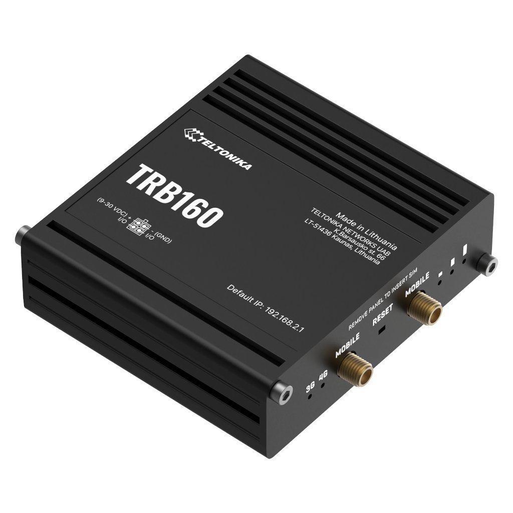 TeltonikaGateway Teltonika Industrial 4G LTE 1xSIM 1xRJ45 Gigabit 1xDigital I/O USB