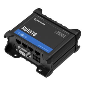 TeltonikaRouter Teltonika Industrial 4G LTE 1xSIM Wi-Fi4 2xRJ45 1xDigital I/O