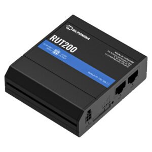 TeltonikaRouter Teltonika Industrial 4G LTE 1xSIM Wi-Fi4 2xRJ45
