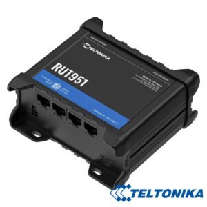 TeltonikaRouter Teltonika Industrial 4G LTE 2xSIM Wi-Fi4 4xRJ45