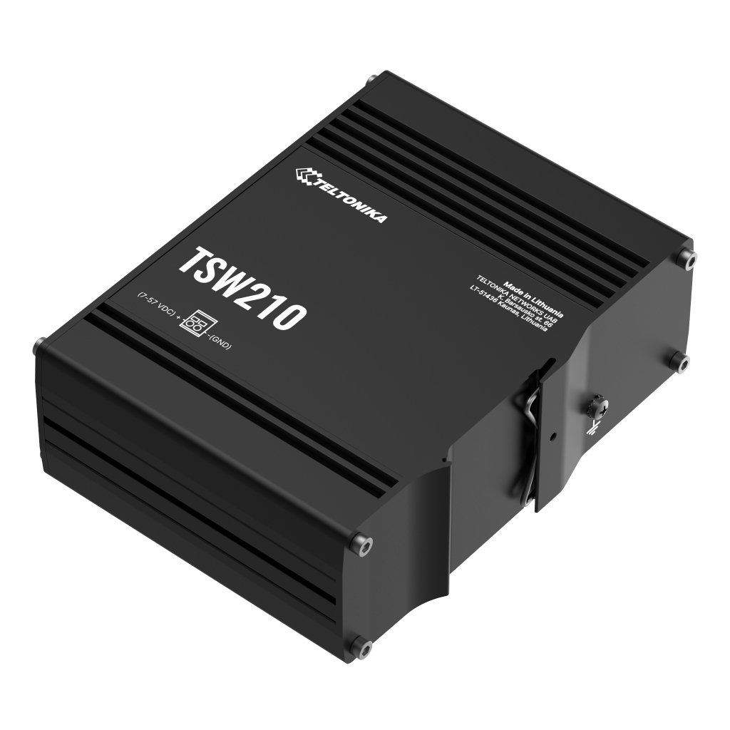TeltonikaSwitch Teltonika Industrial 8 puertos Gigabit + 2SFP Gigabit No_Gestionable