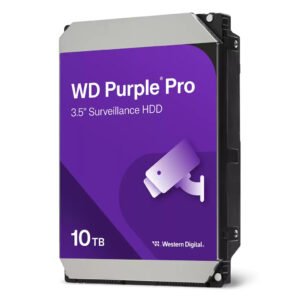 Western DigitalDisco duro 10TB WD Purple PRO para Videovigilancia 3.5" SATA 512MB de caché