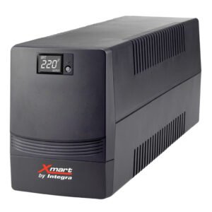 Xmart by IntegraSAI Interactivo Monofásico 2100VA con pantalla LCD 230V 2xSchuko + 1xIEC USB RJ11/RJ45