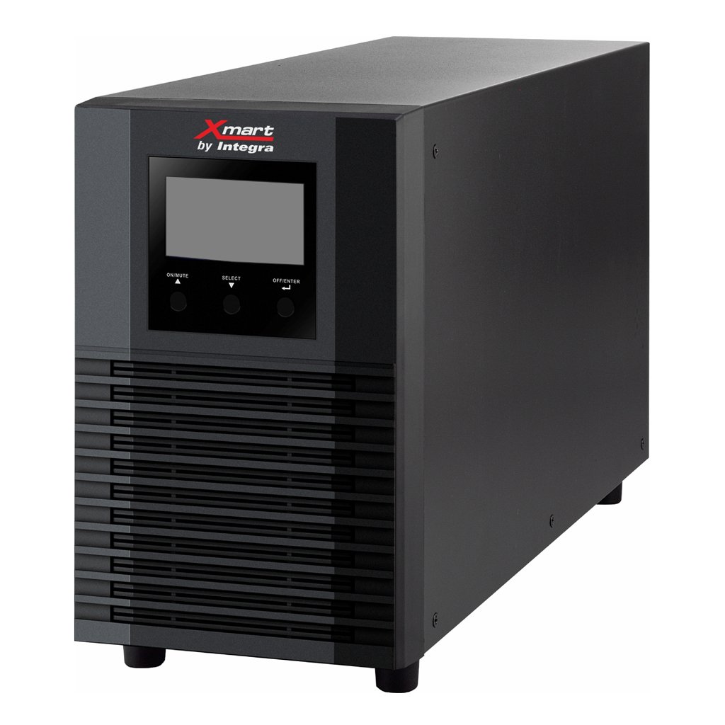 Xmart by IntegraSAI ON Line Doble Conversión Mono 1.5KVA 230V PF1.0 2 Schuko DC1.5K Torre